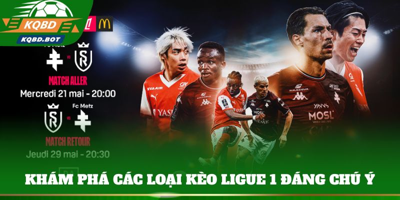 Khám phá các loại kèo Ligue 1 đáng chú ý